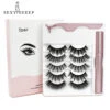 Sexy Sheep Magnetic Faux Mink Volume Eyelashes Kit Set (5 Pairs) -Cosplay 02D6F055066750B458833D0C62DBE42E
