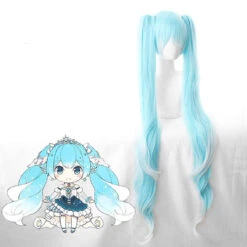 Cosplay Wig - Vocaloid-Snow Miku 2019 II -Cosplay 075N 3