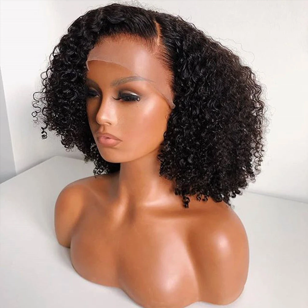 Premium Wig - Kicky Locks Small Curly Front Lace Wig 5 Premium Wig - Kicky Locks Small Curly Front Lace Wig - Image 3