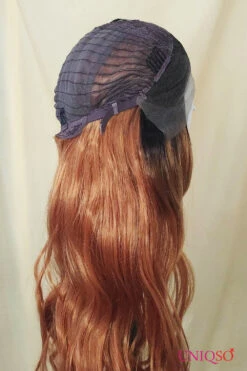 Premium Wig - Auburn Long Big Wave Lace Front Wig -Cosplay 12 04d880f7 bfe4 450d 8f0c fd6d7692c5cf