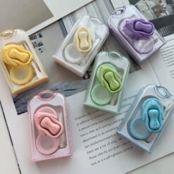 Cute Soap Bear Leak Proof Lens Case