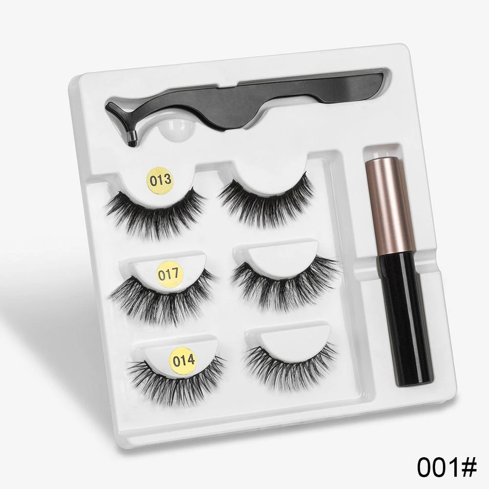Sexy Sheep Mixed Designs Faux Mink Magnetic Eyelashes Kit Set (3 Pairs) 20 Sexy Sheep Mixed Designs Faux Mink Magnetic Eyelashes Kit Set (3 Pairs) - Image 18