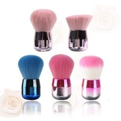 Colorful Kabuki Makeup Brush