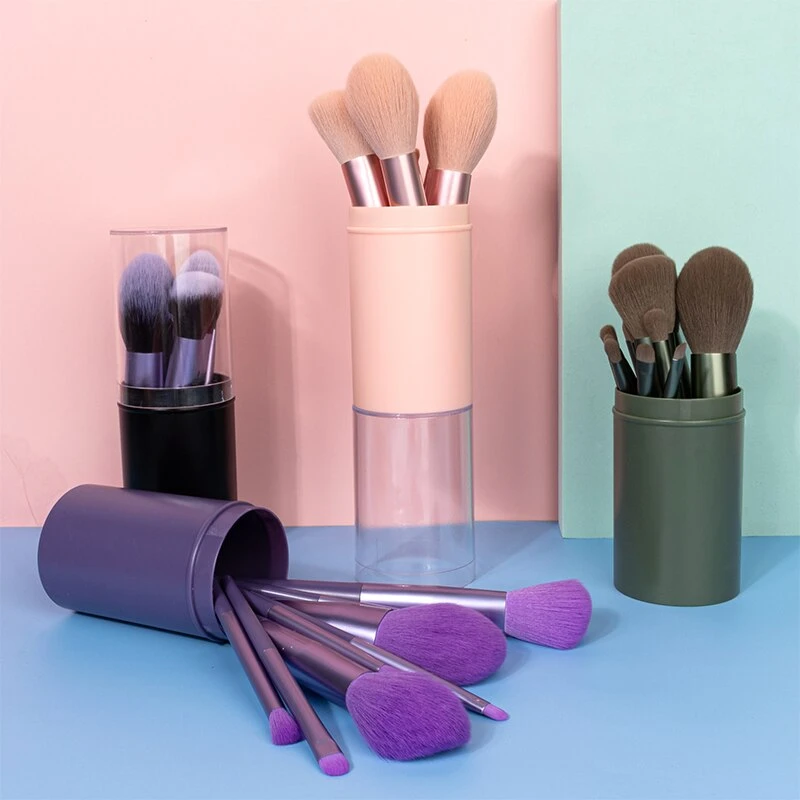 11pcs Long Tube Makeup Brushes Set 5 11pcs Long Tube Makeup Brushes Set - Image 3