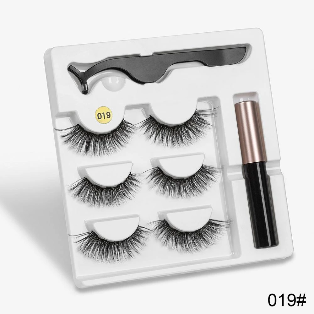 Sexy Sheep Mixed Designs Faux Mink Magnetic Eyelashes Kit Set (3 Pairs) 16 Sexy Sheep Mixed Designs Faux Mink Magnetic Eyelashes Kit Set (3 Pairs) - Image 14