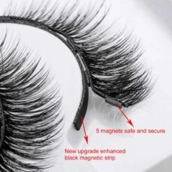 Sexy Sheep Magnetic Faux Mink Volume Eyelashes Kit Set (5 Pairs) -Cosplay 8CC4C332FE3AF79B6EBA413B74B1F914