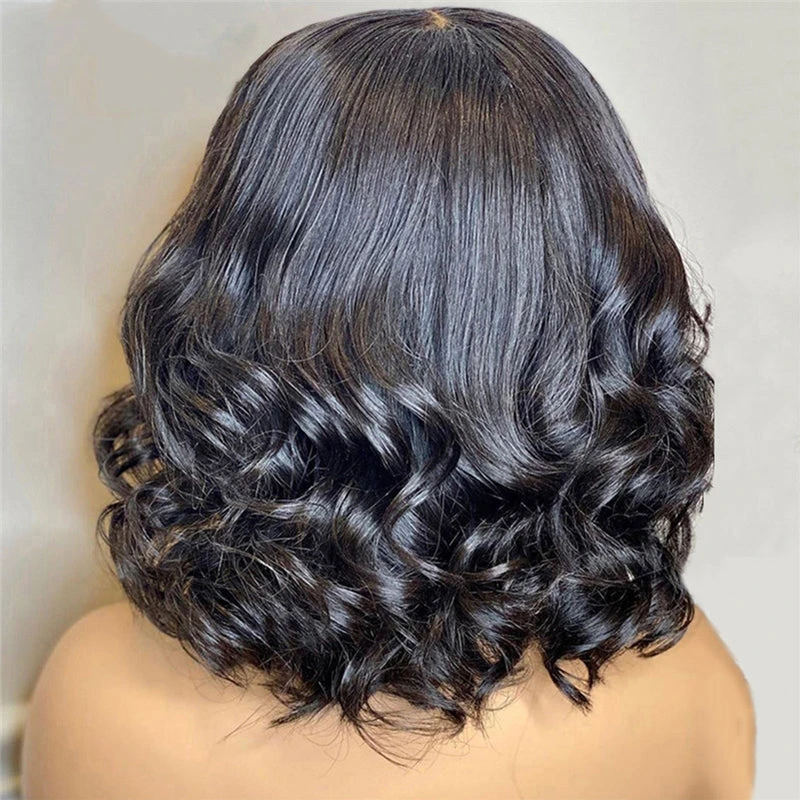 Premium Wig - Twisted Curls Short Hair Big Wave Front Lace Wig 4 Premium Wig - Twisted Curls Short Hair Big Wave Front Lace Wig - Image 2