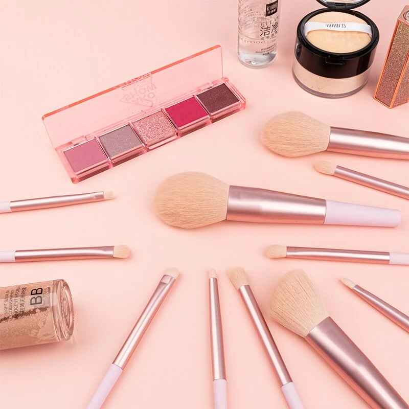 11pcs Long Tube Makeup Brushes Set 4 11pcs Long Tube Makeup Brushes Set - Image 2