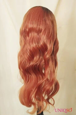 Premium Wig - Auburn Long Big Wave Lace Front Wig -Cosplay 9 c3699a0d 5351 494f a5aa de9fafd1674a