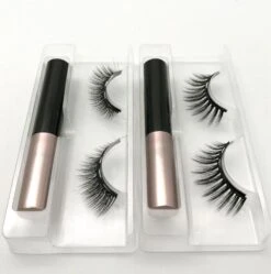 Natural Long Faux Mink Magnetic Eyelashes With Eyeliner -Cosplay A762EA0FA23CFEF2BBE0E5C733A3740D