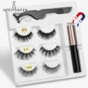 Sexy Sheep Magnetic Faux Mink Natural Long Eyelashes Kit Set (3 Pairs) 2 Sexy Sheep Magnetic Faux Mink Natural Long Eyelashes Kit Set (3 Pairs) -Cosplay A9C3335563C1F89AE7262628CAEE3BE9