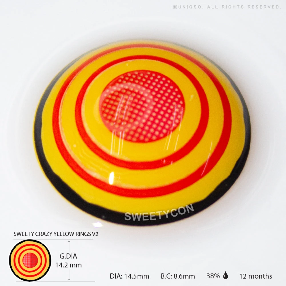 Sweety Crazy Yellow Rings V2 (Makima Chainsaw Man) 5 Sweety Crazy Yellow Rings V2 (Makima Chainsaw Man) - Image 4