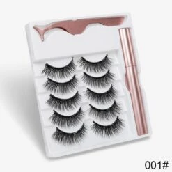 Sexy Sheep Magnetic Faux Mink Volume Eyelashes Kit Set (5 Pairs) -Cosplay BD0A0999887E7566F46EBDD99CAC2C1D