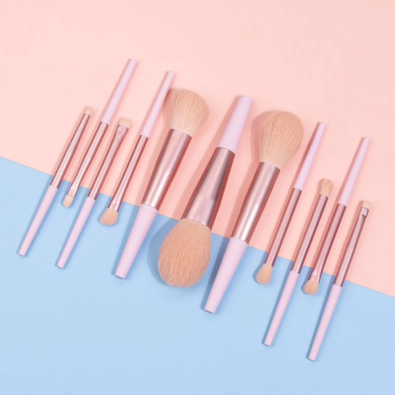 11pcs Long Tube Makeup Brushes Set 11 11pcs Long Tube Makeup Brushes Set - Image 9