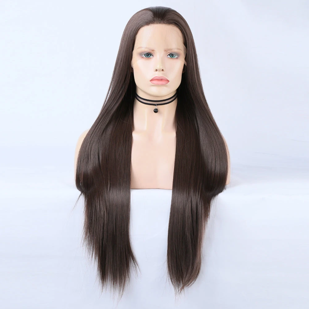 Smooth Petals Long Hair Front Lace Wig 3 Smooth Petals Long Hair Front Lace Wig