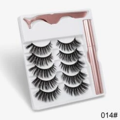 Sexy Sheep Magnetic Faux Mink Volume Eyelashes Kit Set (5 Pairs) -Cosplay CBAA896609C04CCB54BF83D6D9E32C71