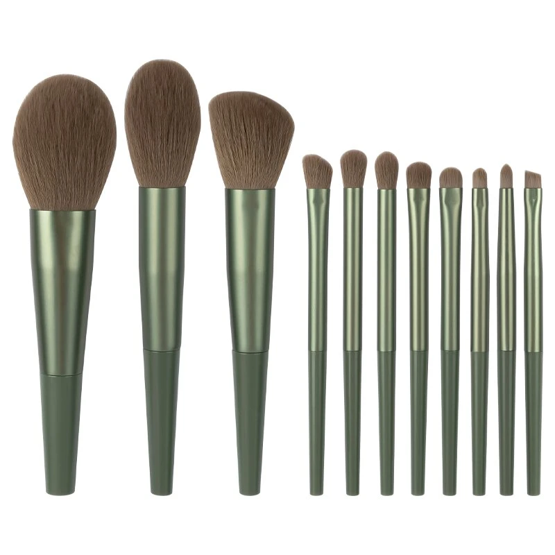 11pcs Long Tube Makeup Brushes Set 10 11pcs Long Tube Makeup Brushes Set - Image 8