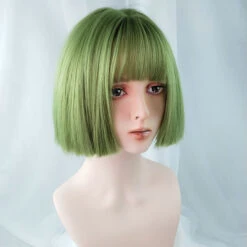 Bob LoLita Wig Green -Cosplay CS 350D 4