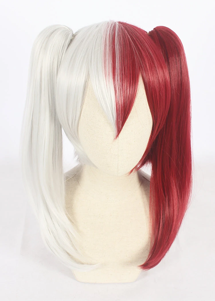 Cosplay Wig - My Hero Academia-Todoroki Shoto (with Twintails) 4 Cosplay Wig - My Hero Academia-Todoroki Shoto (with Twintails) - Image 2