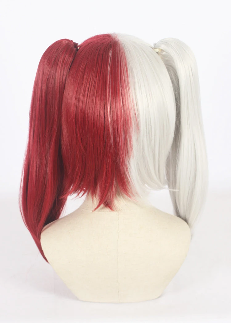 Cosplay Wig - My Hero Academia-Todoroki Shoto (with Twintails) 7 Cosplay Wig - My Hero Academia-Todoroki Shoto (with Twintails) - Image 5