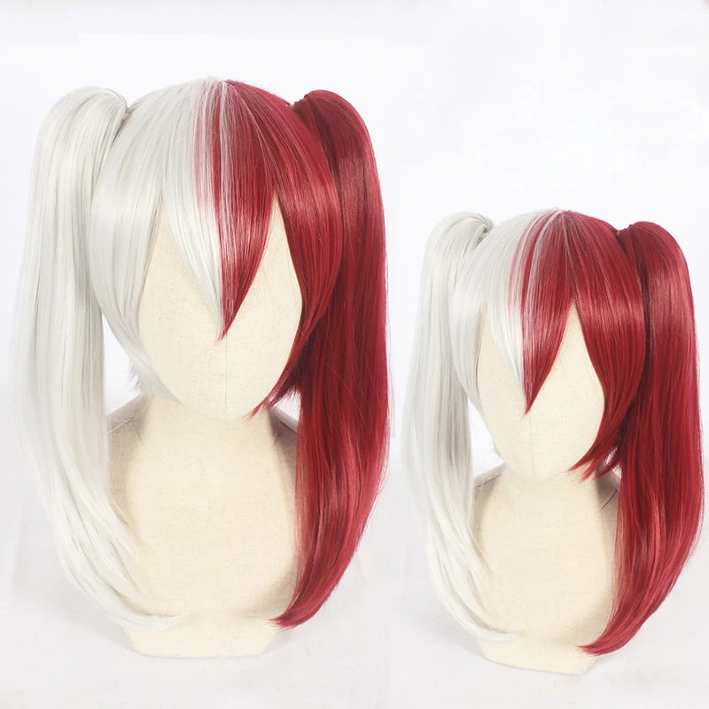 Cosplay Wig - My Hero Academia-Todoroki Shoto (with Twintails) 3 Cosplay Wig - My Hero Academia-Todoroki Shoto (with Twintails)