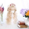 Defined Waves In Faded Blonde Lolita Wig