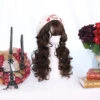Defined Waves In Delectable Chocolate Lolita Wig -Cosplay CS 828B 1