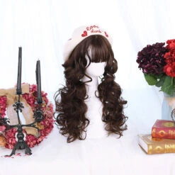 Defined Waves In Delectable Chocolate Lolita Wig