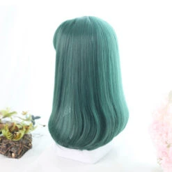 Ash Green Medium With Braids Lolita Wigs 12 Ash Green Medium With Braids Lolita Wigs -Cosplay CS 829A 5