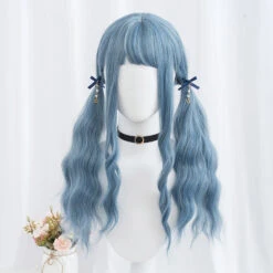 Royal Blue Willow Long Wave Lolita Wig -Cosplay CS 836A 2 9fa02142 9888 45c5 8605 234d61051bd8