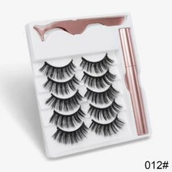 Sexy Sheep Magnetic Faux Mink Volume Eyelashes Kit Set (5 Pairs) -Cosplay D49DF461692161250D741AF4FB41F0F6