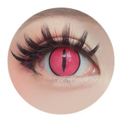 Sweety Crazy Pink Demon Eye