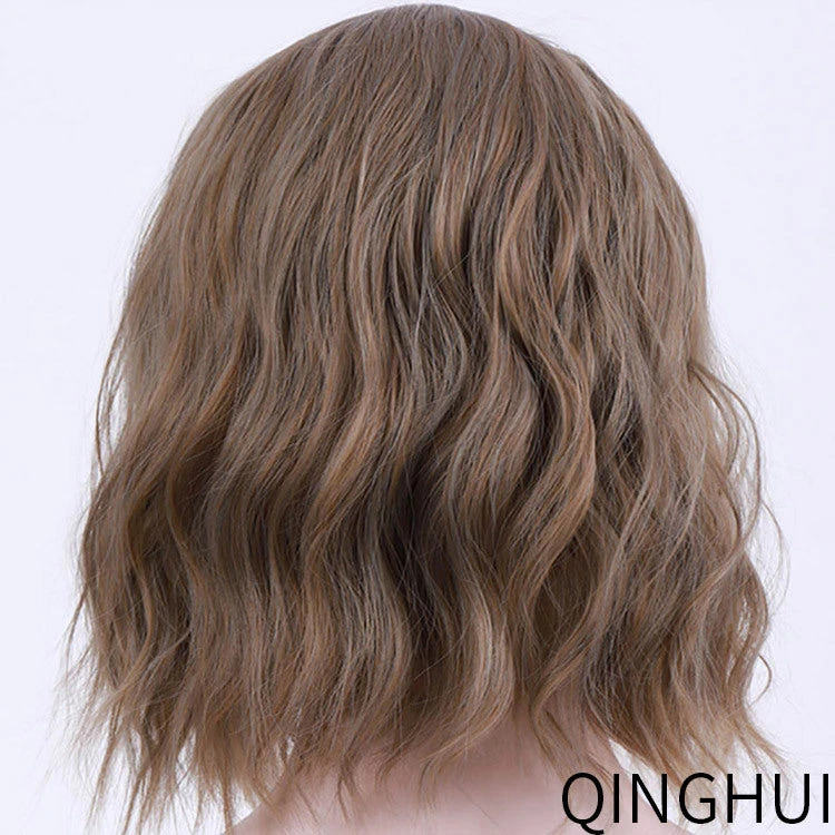 Pink Palette Short Curly Euro-American Hair Wig 11 Pink Palette Short Curly Euro-American Hair Wig - Image 9