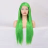 Rich Green Front Lace Long Hair Wig -Cosplay F7941CACC538DC9FCDF7F23171D4EF17