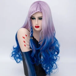 Lolita Wig - Lilac Waterfall Braided -Cosplay LW173R 4