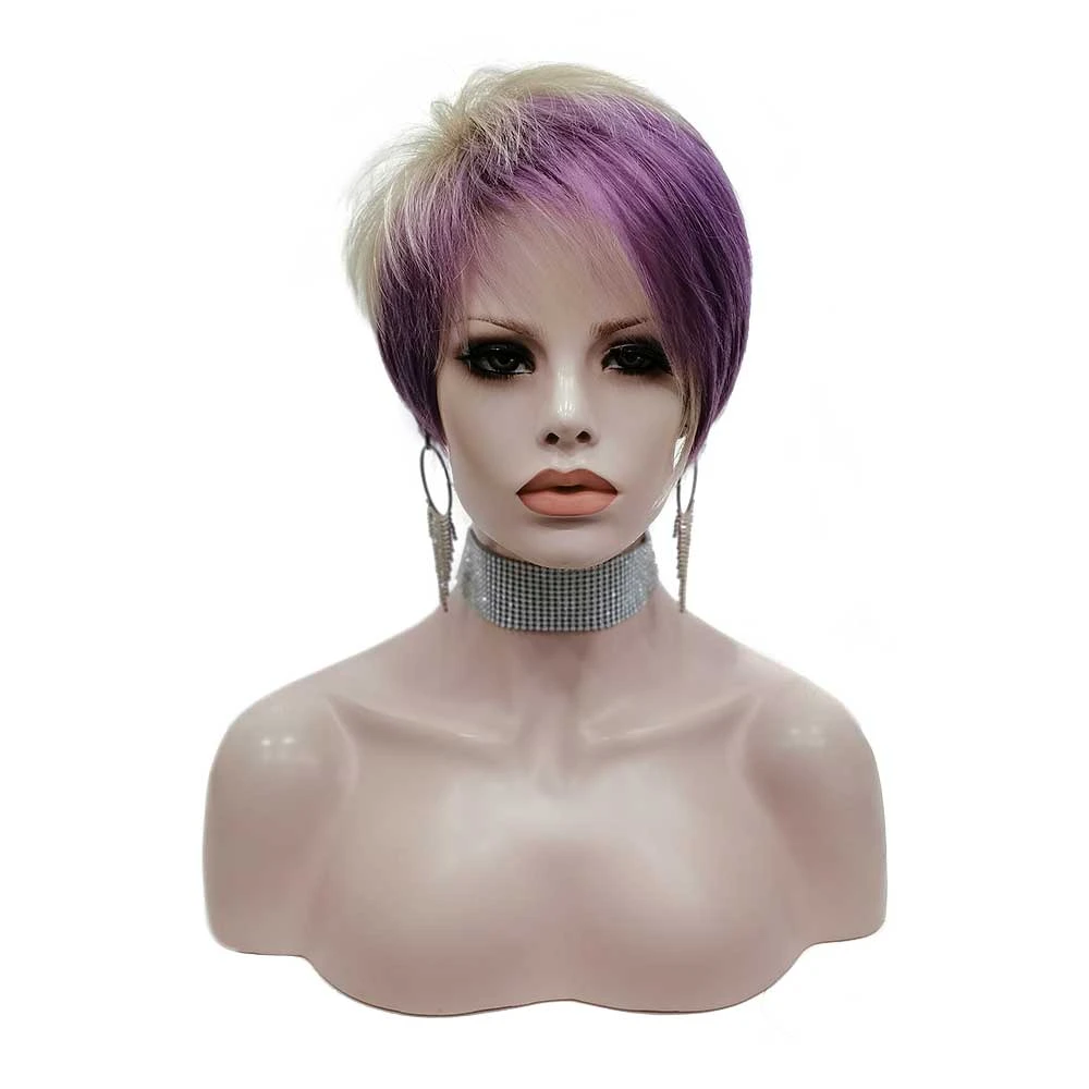 Pixie Violet Blonde Daily Wig 3 Pixie Violet Blonde Daily Wig