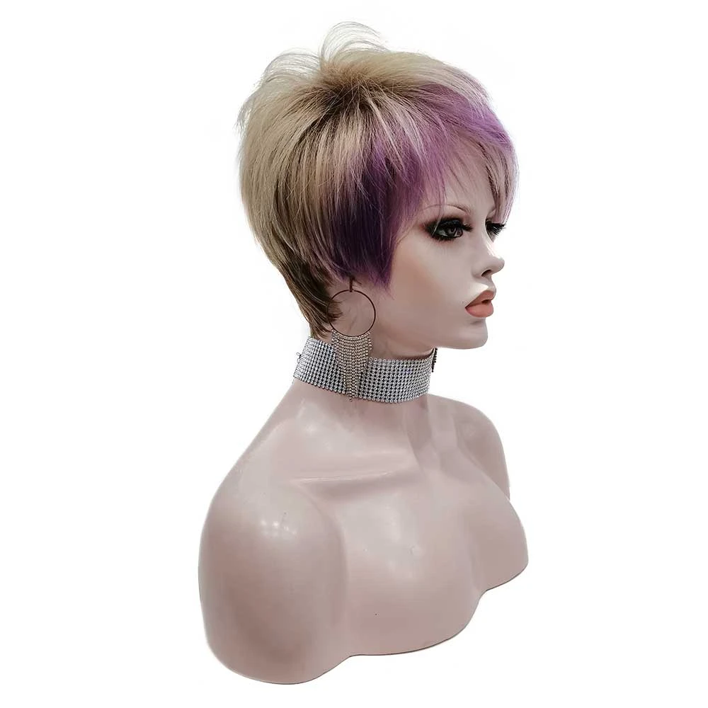 Pixie Violet Blonde Daily Wig 5 Pixie Violet Blonde Daily Wig - Image 3