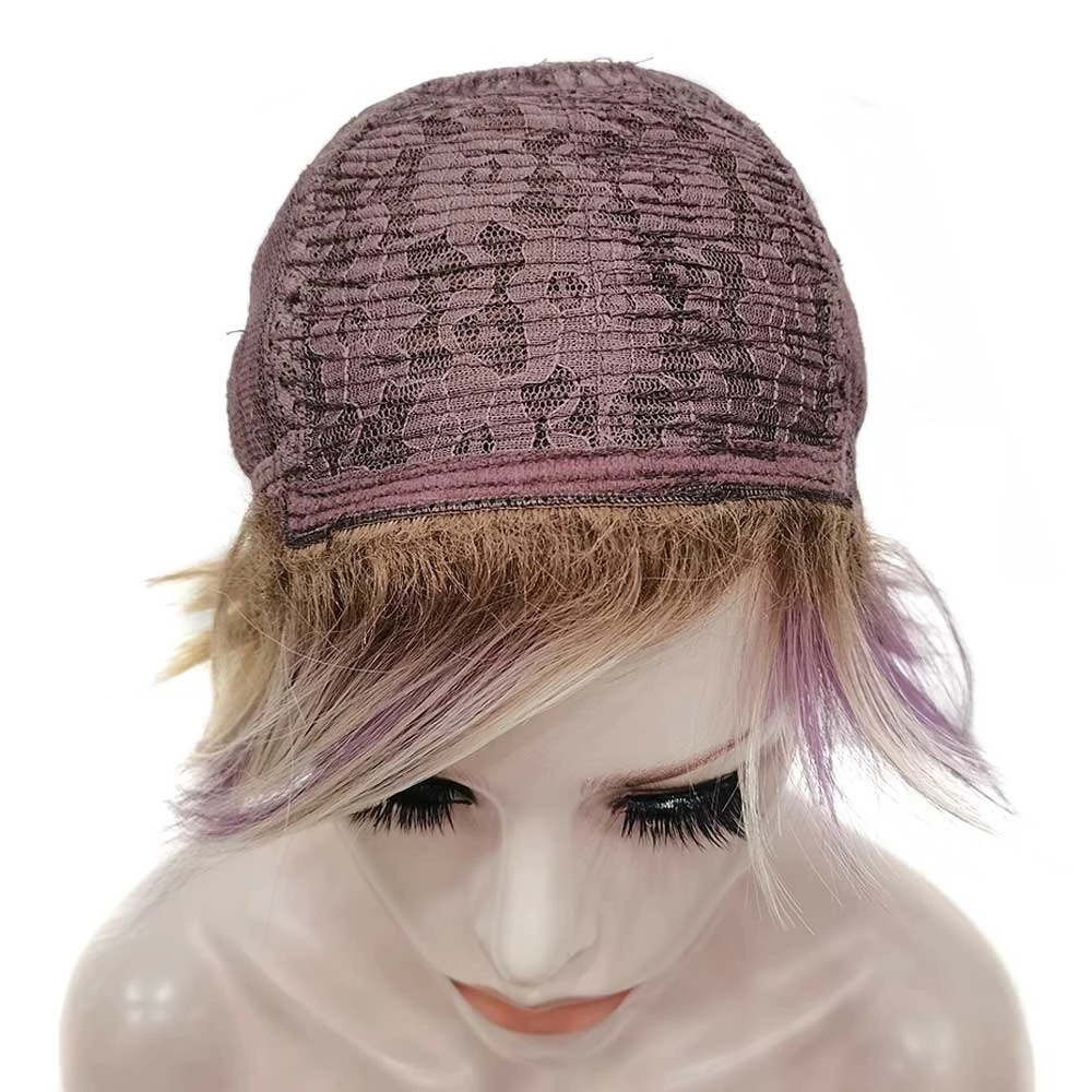 Pixie Violet Blonde Daily Wig 7 Pixie Violet Blonde Daily Wig - Image 5