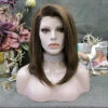 Premium Wig - Chocolate Layered Side Sweep Lace Front Wig