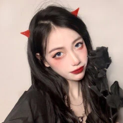 Devil Horn Hairpin Side Clip -Cosplay O1CN01Rq1MNb1xwFm3cXF2i 3074146507