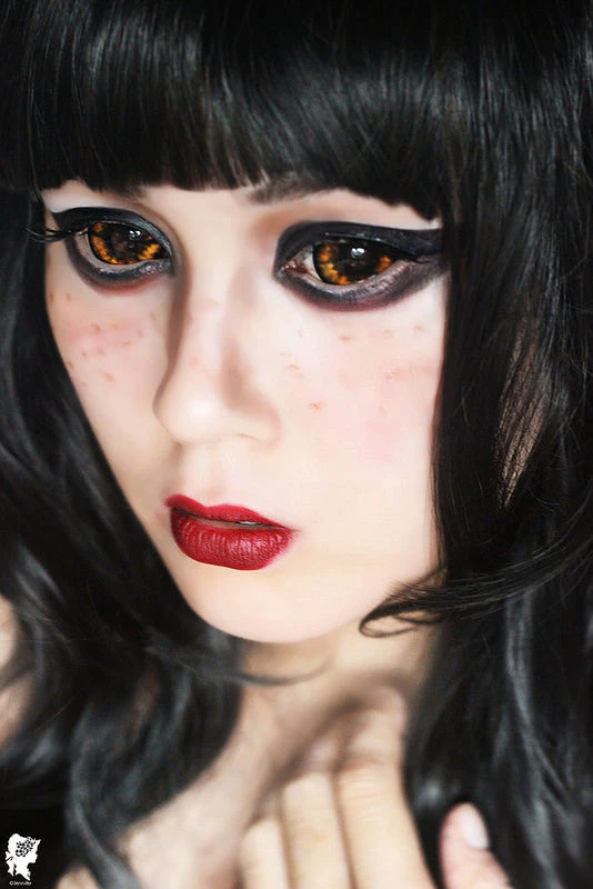 Phantasee Gold Sclera Contacts Morbius 7 Phantasee Gold Sclera Contacts Morbius - Image 5