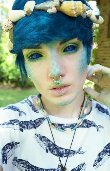 Phantasee Blue Black Sclera Contacts Thanos 5 Phantasee Blue Black Sclera Contacts Thanos - Image 3