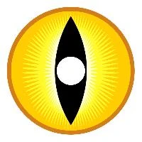 Sweety Sclera Contacts Sauron Yellow