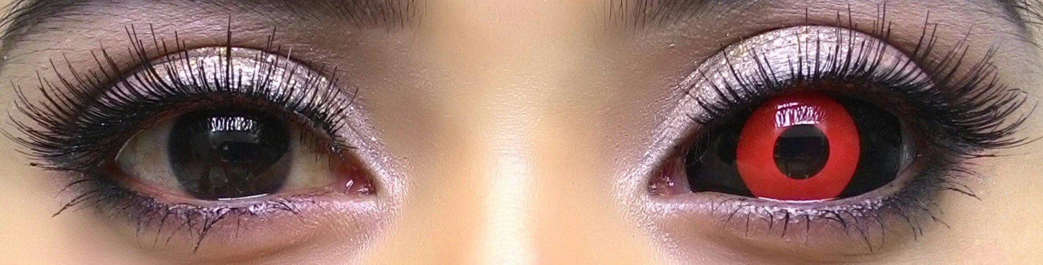 Sweety Red Sclera Contacts Tokyo Ghoul - Red Ghoul/Gremlin 4 Sweety Red Sclera Contacts Tokyo Ghoul - Red Ghoul/Gremlin - Image 2