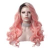 Premium Wig - Rooted Candy Pink Long Lace Front