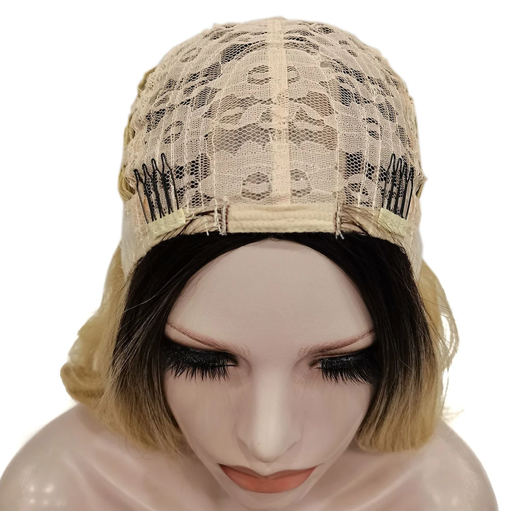 Rooted Dusty Blonde Long Wavy Daily Wig 8 Rooted Dusty Blonde Long Wavy Daily Wig - Image 6