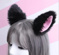 Anime Cosplay Ears Faux Fur Clip-on