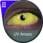 Flash UV Yellow Sclera Lens Amazo