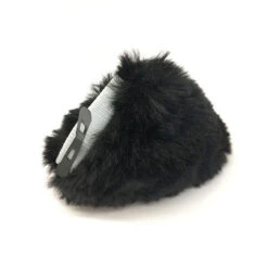 Anime Cosplay Ears Faux Fur Clip-on -Cosplay wolf pink black 2