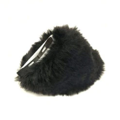 Anime Cosplay Ears Faux Fur Clip-on -Cosplay wolf pink black 4